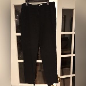 Hugo Boss Women’s Slim Fit Cropped Black Pants Tilunisa Size 2